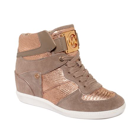 high top wedges michael kors women shoes|Michael Kors platform sneakers.